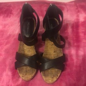 BCBG Wedge Sandals